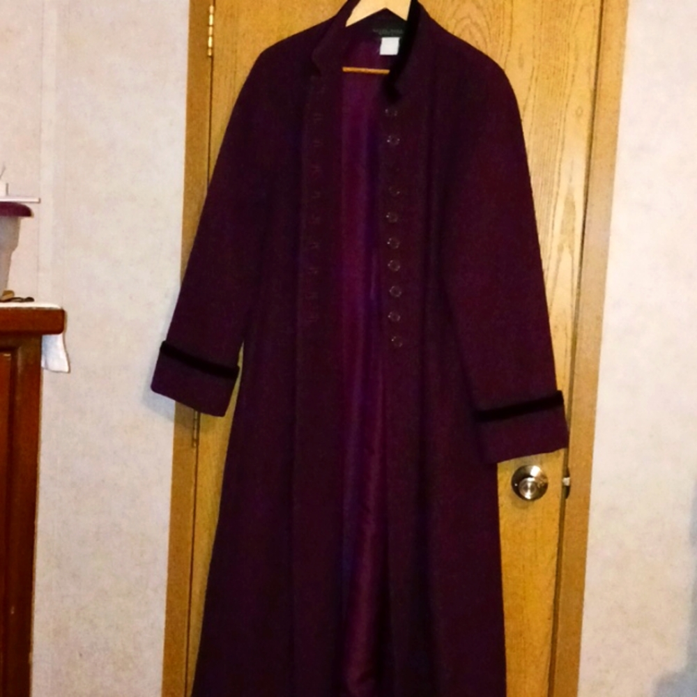 Harvae' bernard long dress coat